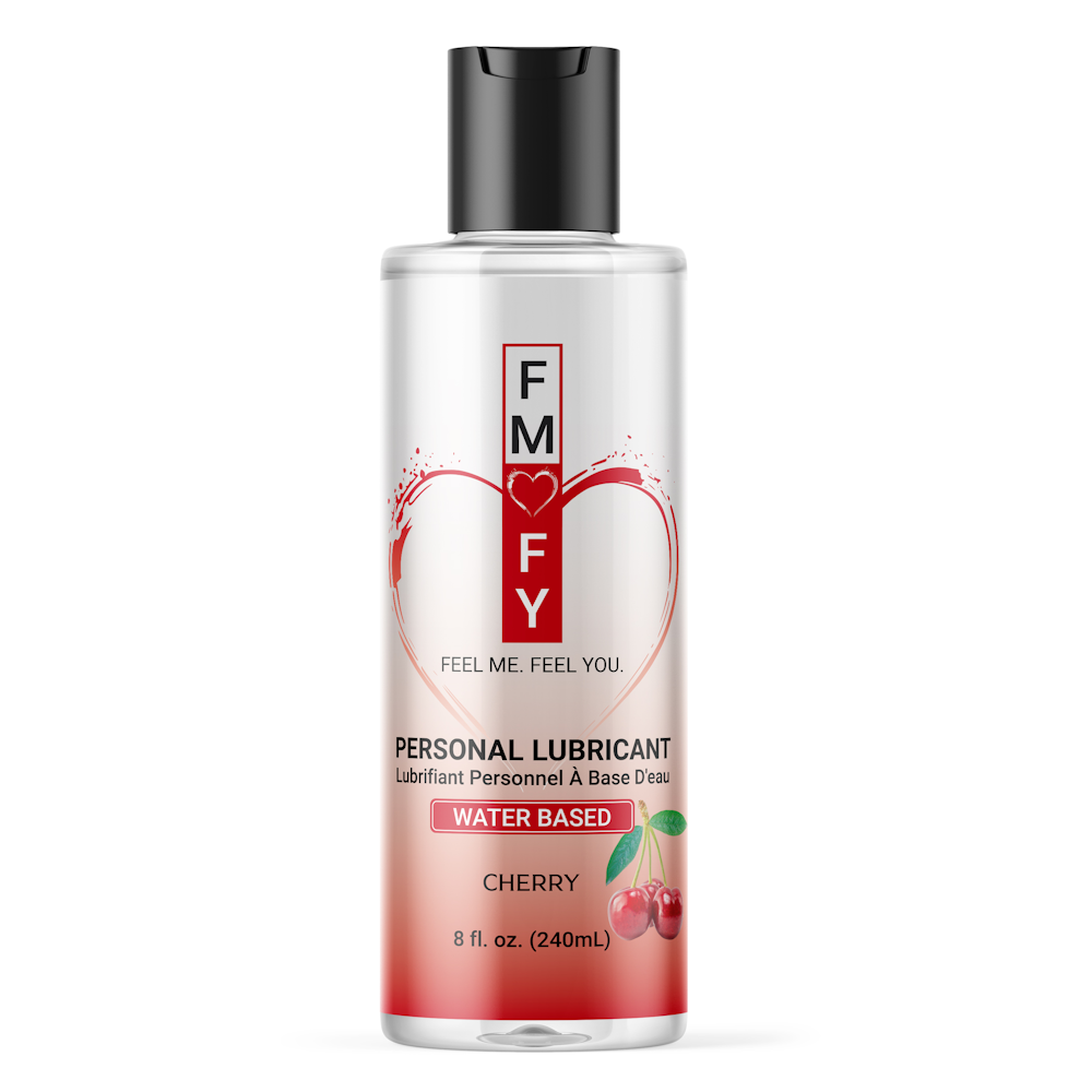 8oz (240ml) Cherry Water-Based Lubricant