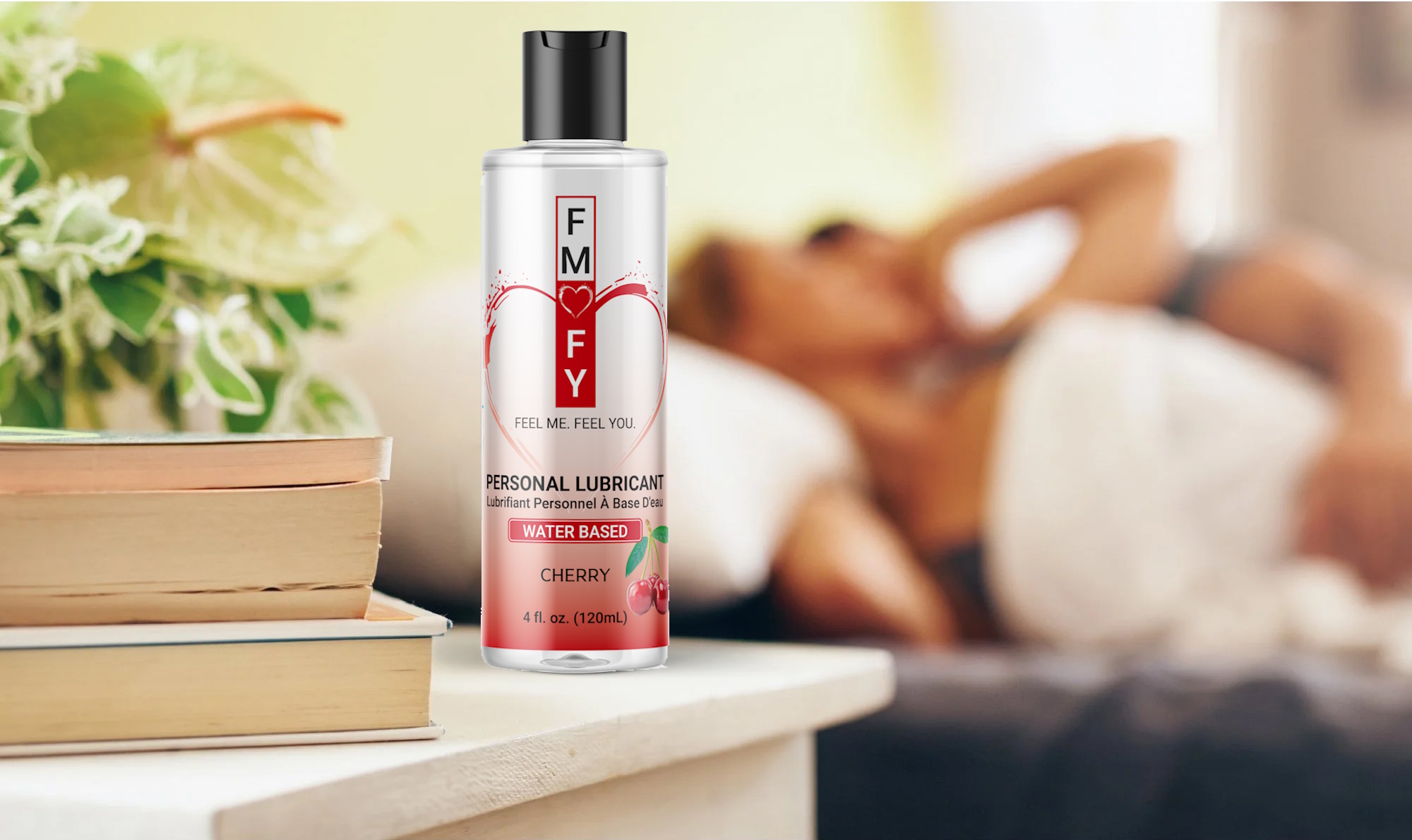 4oz (120ml) Cherry Water-Based Lubricant - Image 2